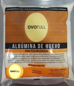 Albumina De Huevo Proteína De Claras De Huevo 1 Kg Ovofull 100% Natural Sin Agregados - comprar online