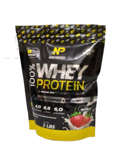 100% Whey Protein 1 Kg New Protein Con Colágeno Hidrolizado - comprar online