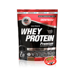 Whey Protein Premium Gentech 1 Kg Proteína De Suero Sin Tacc