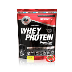 Whey Protein Premium Gentech 1 Kg Proteína De Suero Sin Tacc - comprar online