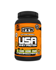 Usa Whey Protein 1.71 Kg Htn Con Enzimas Vitaminas 0% Azucar