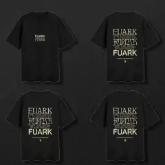 Remera Fuark Oversize WorldWide Black - comprar online