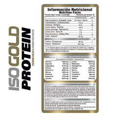 Combo Fitness Gold Nutrition Proteína Isolada + Lipoburn + Aminoácidos - HEDGEHOG SUPLEMENTOS