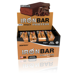 Barras Proteicas Iron Bar Gentech Caja 20 Unid Sin Tacc