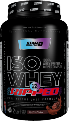 Iso Whey Ripped Whey Evolution 2 Lbs Star Nutrition Con Quemador - comprar online