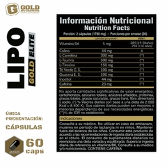 Combo Quemador Gold Nutrition Whey Ripped 2 Lbs + Lipoburn 30 Serv + Amino Gold 20 Serv - tienda online