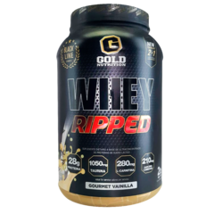 Whey Ripped 2lbs Gold Nutrition Proteína Con Matrix Fat Burn - comprar online