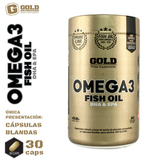 Omega 3 Fish Oil 30 Capsulas Blandas Sin Tacc Gold Nutrition - comprar online