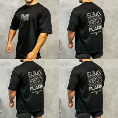 Remera Fuark Oversize WorldWide Black