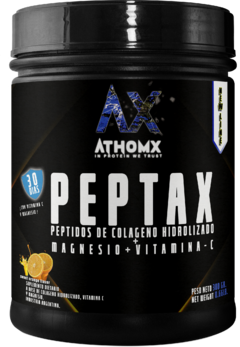 Peptax 30 Serv Colágeno Hidrolizado + Vitamina C + Magnesio Athomx