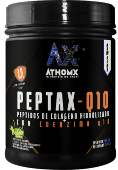Peptax Q10 30serv Colágeno Hidrolizado + Coenzima Q10 Athomx