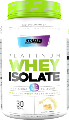 Platinum Whey Isolate 2 Lbs Star Nutrition Baja En Carbohidratos Grasas Sin tacc Sin Lactosa - tienda online