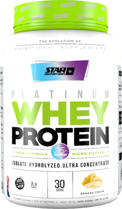 Platinum Whey Protein Star Nutrition 2 Lbs Excelente Calidad
