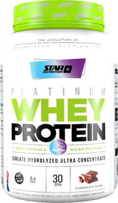 Platinum Whey Protein Star Nutrition 2 Lbs Excelente Calidad - comprar online