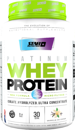 Platinum Whey Protein Star Nutrition 2 Lbs Excelente Calidad - tienda online