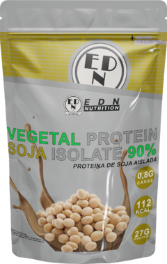 Proteína De Soja Isolada EDN 90% 1 Kg Importada Veganos Vegetarianos Intolerantes Lactosa