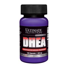 Dhea 100 Mg Ultimate Nutrition 100 tabs Suplemento Natural Para Aumento de Testosterona