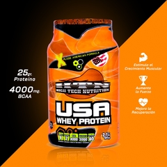 Usa Whey Protein 945 Grs Htn Con Enzimas Vitaminas 0% Azucar - HEDGEHOG SUPLEMENTOS