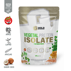 Proteina Vegetal Isolada 2 Lbs Gold Nutrition Vitamina B12 Vegan Sin Tacc - tienda online