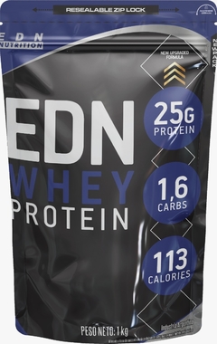 EDN Whey Protein 1kg Proteína De Suero De Leche Concentrada