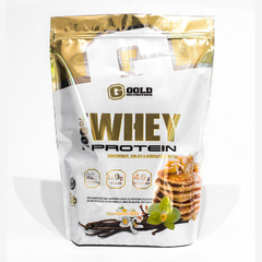100% Whey Protein 5 Lbs Gold Nutrition Con Bcaa Y Glutamina 0% Grasas Trans