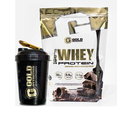 100% Whey Protein 2 Lbs Gold Nutrition Sin Tacc + Shaker en internet