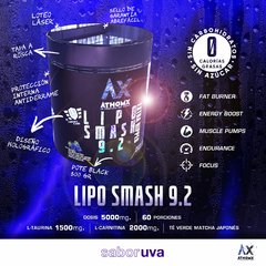 Lipo Smash 9.2 Extra Ripped 60 Serv Athomx Fat Burner - comprar online
