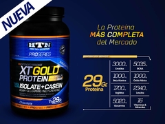 Xt Gold Protein 1.015 Kg Htn Concentrado Aislado Y Caseína - comprar online