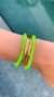 1036 pulseira verde neon 