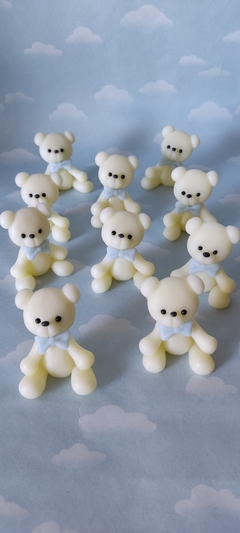 Souvenirs Bautismo 30 Luna Nena Varón Baby Shower Porcelana - comprar online