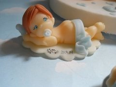 Souvenirs 10 Bebes Nacimiento Babysh Porcelana Fria en internet