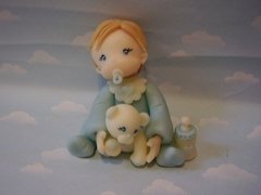 Souvenirs 10 Bebes Nacimiento Babysh Porcelana Fria - tienda online