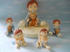 Imagen de Souvenirs Porcelana Fria 20 Bebes