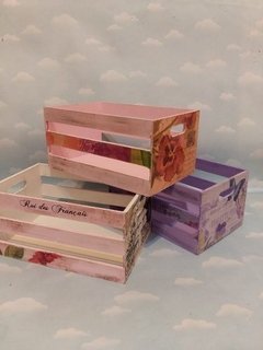 Cajoncitos Vintage Verduleros Decoupage Souvenirs - comprar online