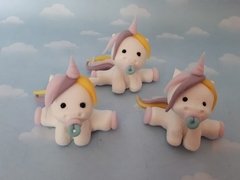 Souvenirs Unicornio My Little Pony Porcelana Fria - tienda online