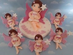 Souvenirs Porcelana Fria 20 Bebes - Nubecitas