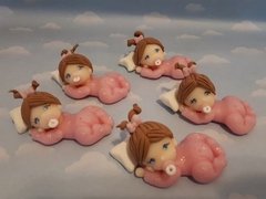 Souvenirs Varón 20 Bebes Disfrazados Bautismo Porcelana Fria en internet