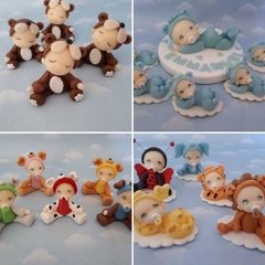 Souvenirs Infantiles 20 Bebes Cumpleaños Bautismo - comprar online