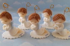 Combo 10 Souvenirs bebes angelitos porcelana fría - tienda online