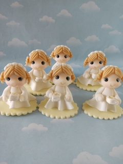 Souvenirs 10 muñecas nenitas bebitas angelitas - tienda online