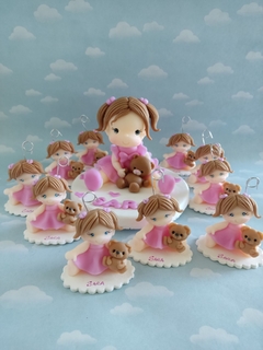 Souvenirs 20 muñequitas nenas bautismo comunión nacimiento - comprar online
