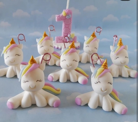 souvenirs 10 Unicornios Ponys arco iris