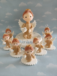 Souvenirs 20 Bebes bautismo y primer añito angelitos/angelitas