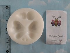 Molde silicona mariposa gordita (A261)molde silicona - comprar online