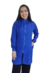 Jaleco feminino azul royal de ziper - tecido gabardine na internet