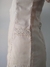 Jaleco feminino tecido OXFORD bege com floral marrom na internet