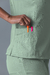 709 - Scrub Blusa Feminina com Decote V Plus Size - Rei dos Jalecos | Uniformes Médicos