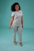 754 - Scrub Feminino Blusa Botão - comprar online