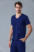 727 - Blusa Masculina Scrub James Plus Size - Rei dos Jalecos | Uniformes Médicos