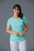 740 - Scrub Blusa Feminina Gola Canoa